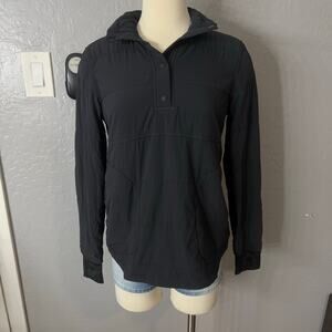 The North Face Mountain 1/4 Zip Snap Sweatshirt, S